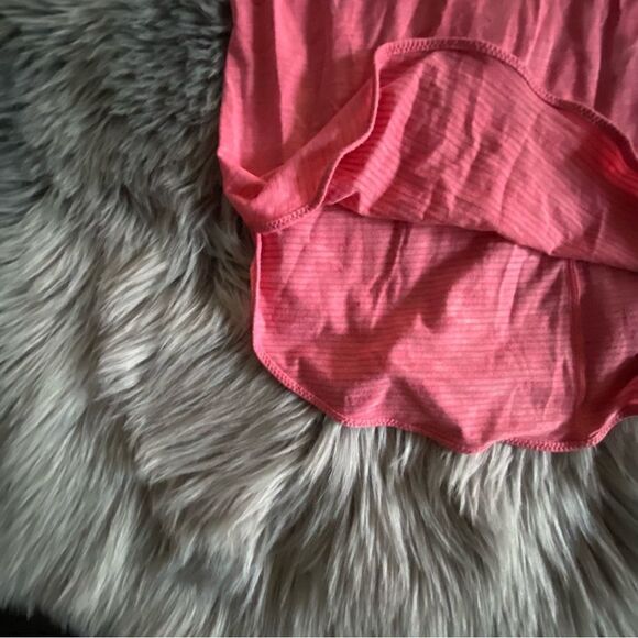 Lululemon Sheer Pink Stripe Tank, S - Picture 3 of 9